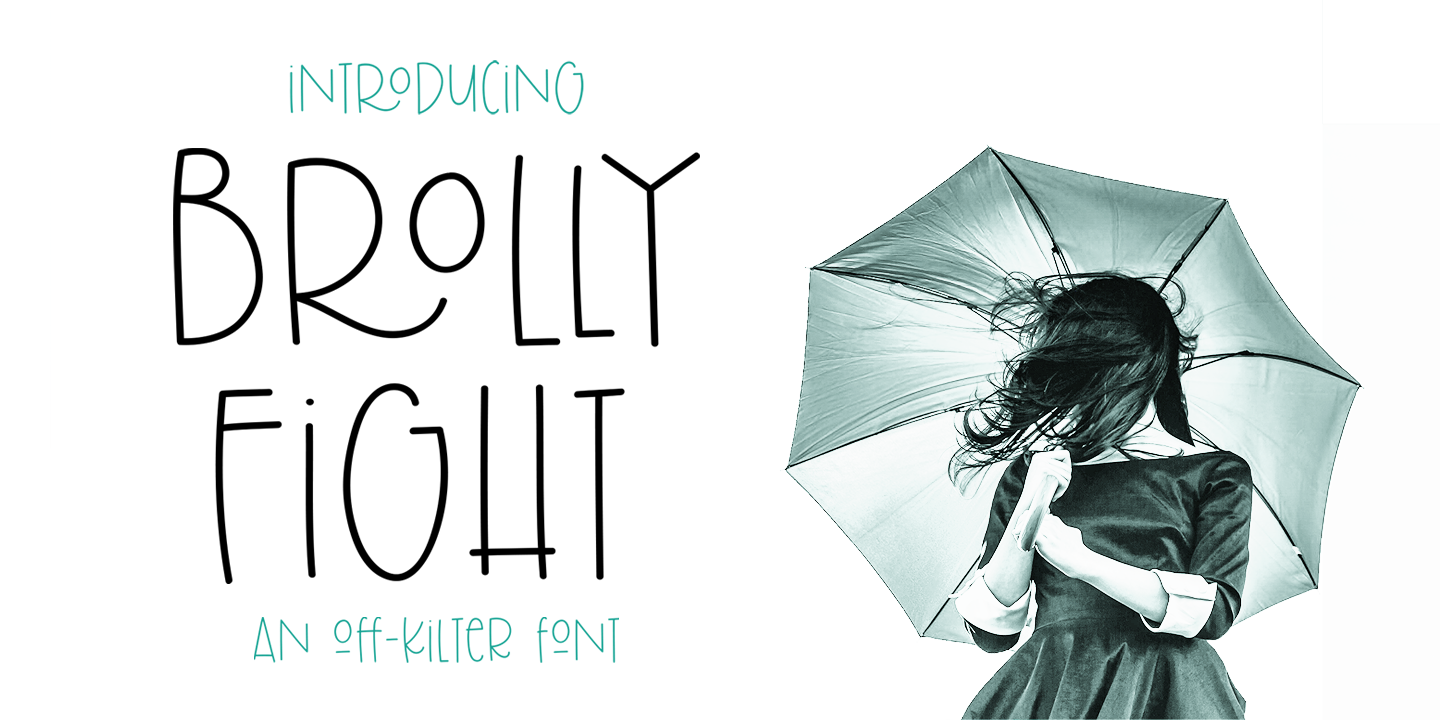 Brolly Fight Font